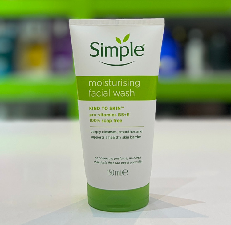 ژل شستشو سیمپل مدل moisturising