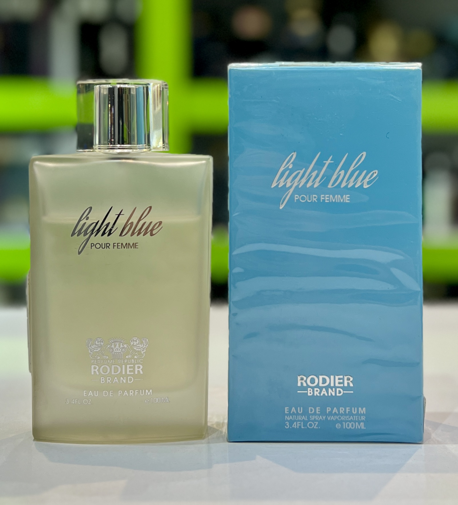ادو پرفیوم زنانه رودیر مدل Light Blue Pour Femme
