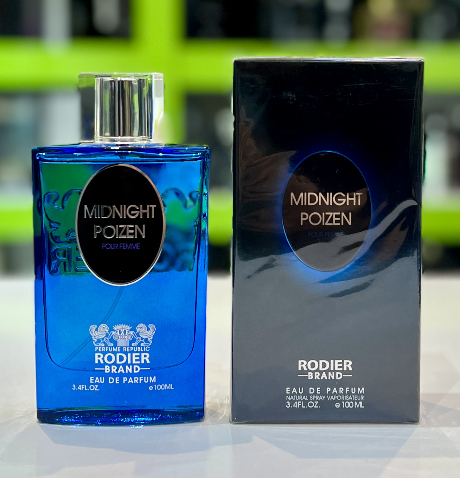 ادو پرفیوم زنانه رودیر مدل  MIDNIGHT POIZEN