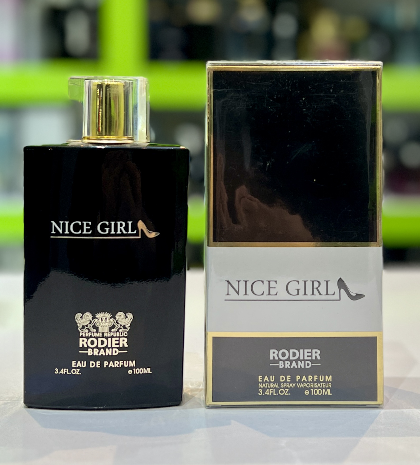 ادو پرفیوم زنانه رودیر مدل  NICE GIRL