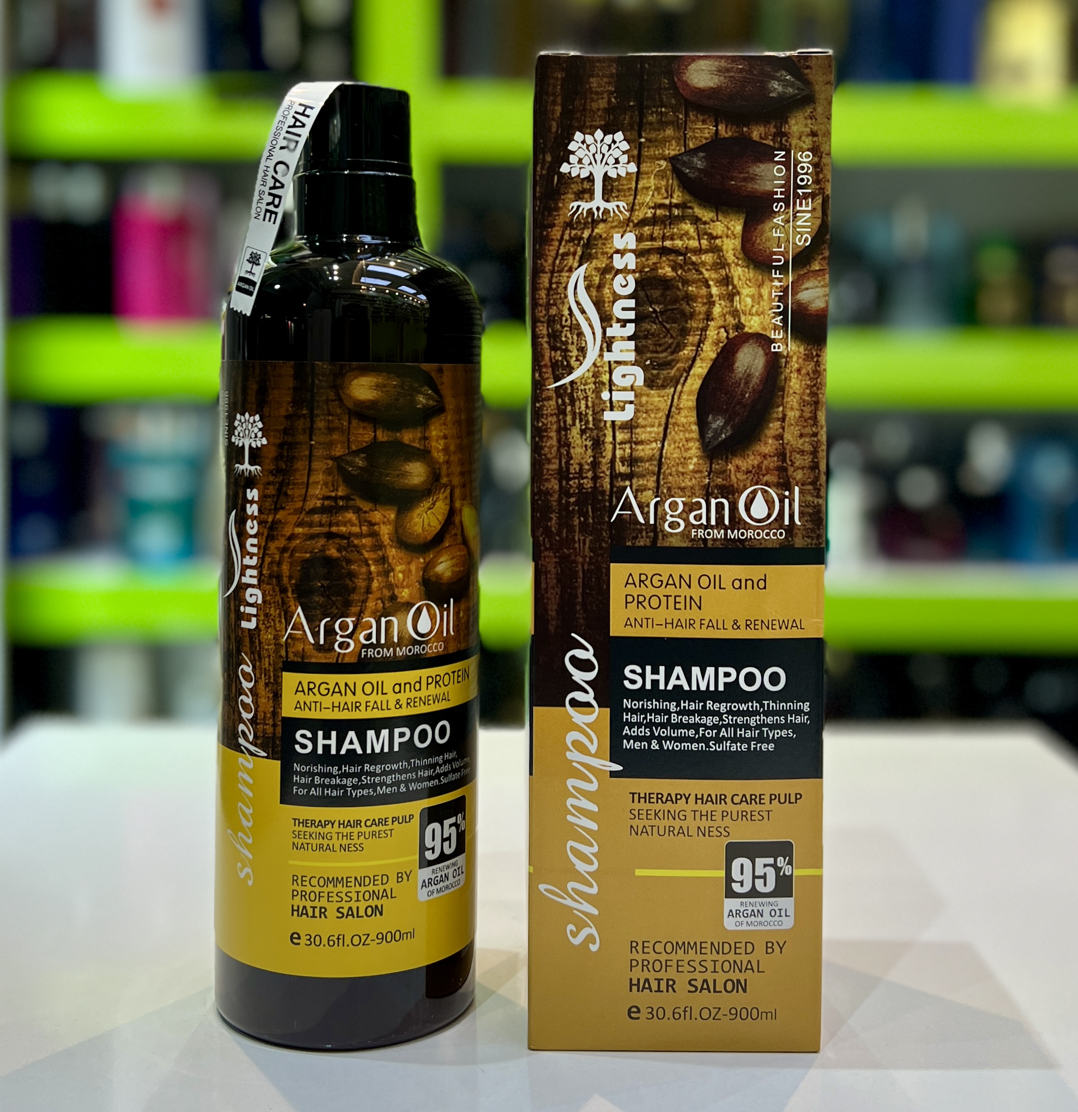 شامپو لایتنس مدل Argan Oil
