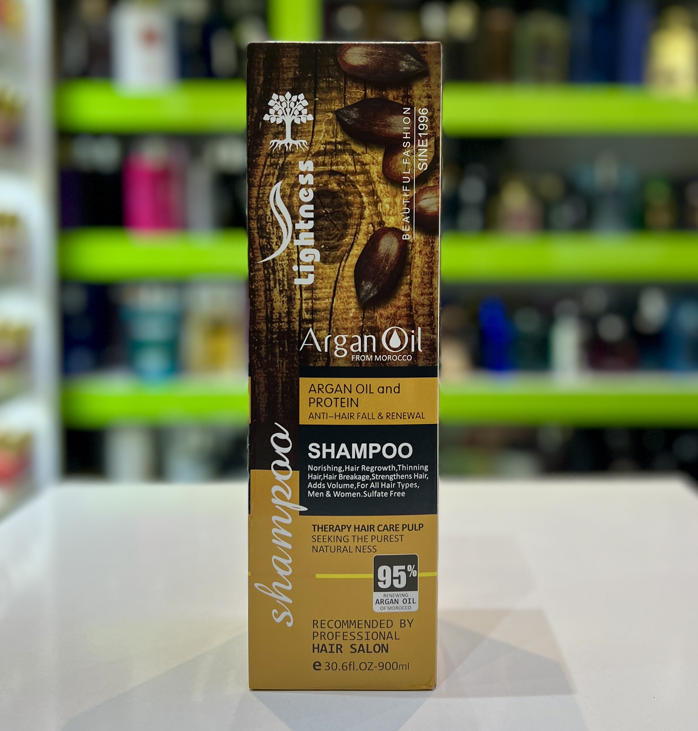 شامپو لایتنس مدل Argan Oil