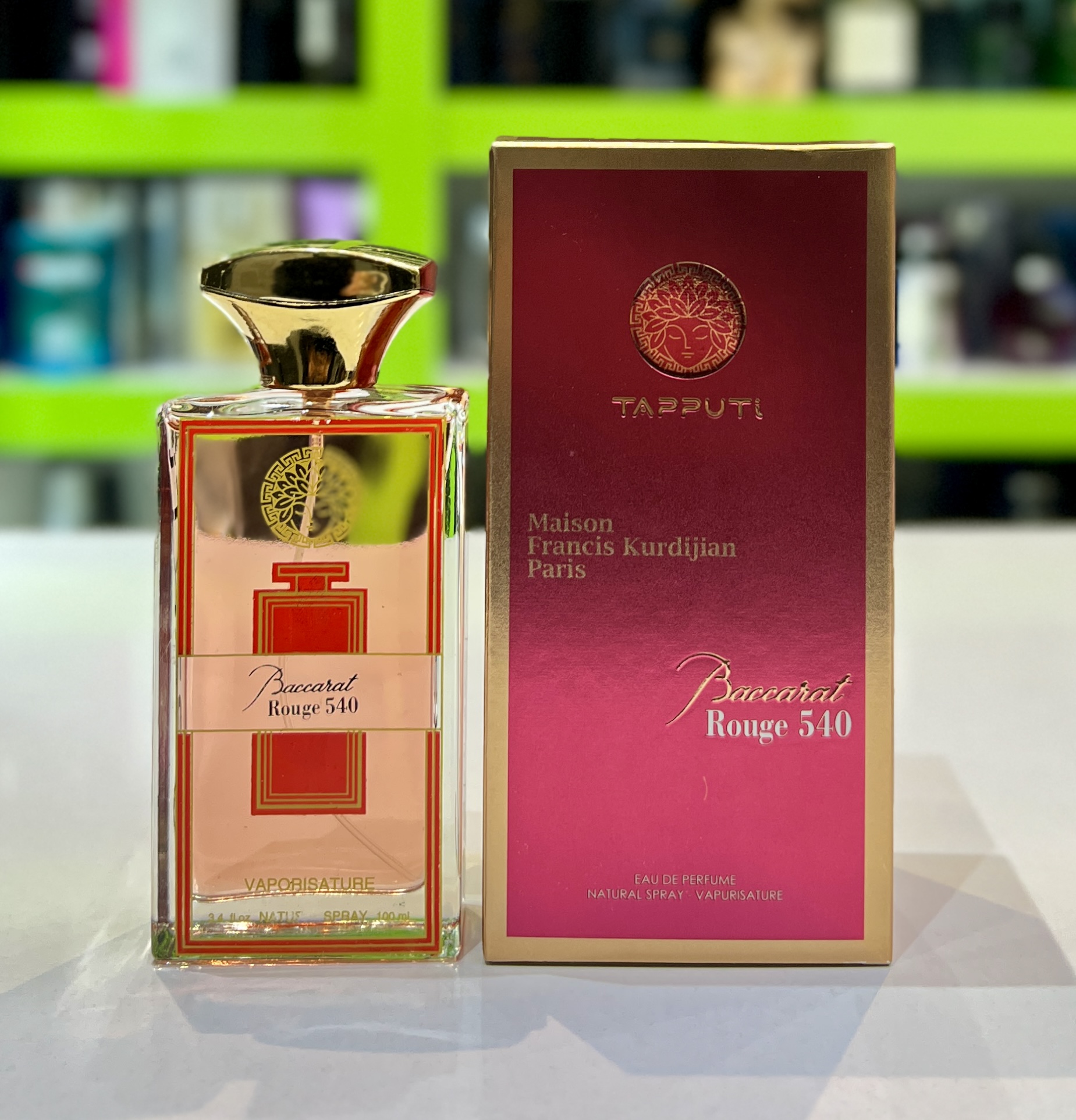 ادوپرفیوم تاپوتی مدل BACCARAT ROUGE